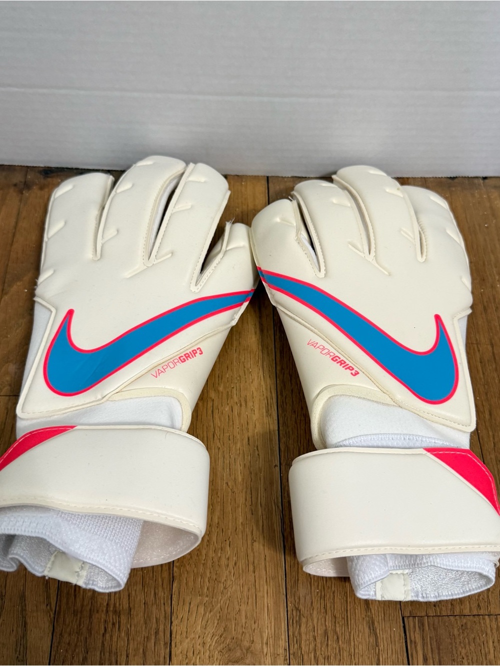 NIKE VAPOR GRIP 3 PROMO ELITE GOALKEEPER GLOVES WHITE DM4010 101 SIZE 11 NEW